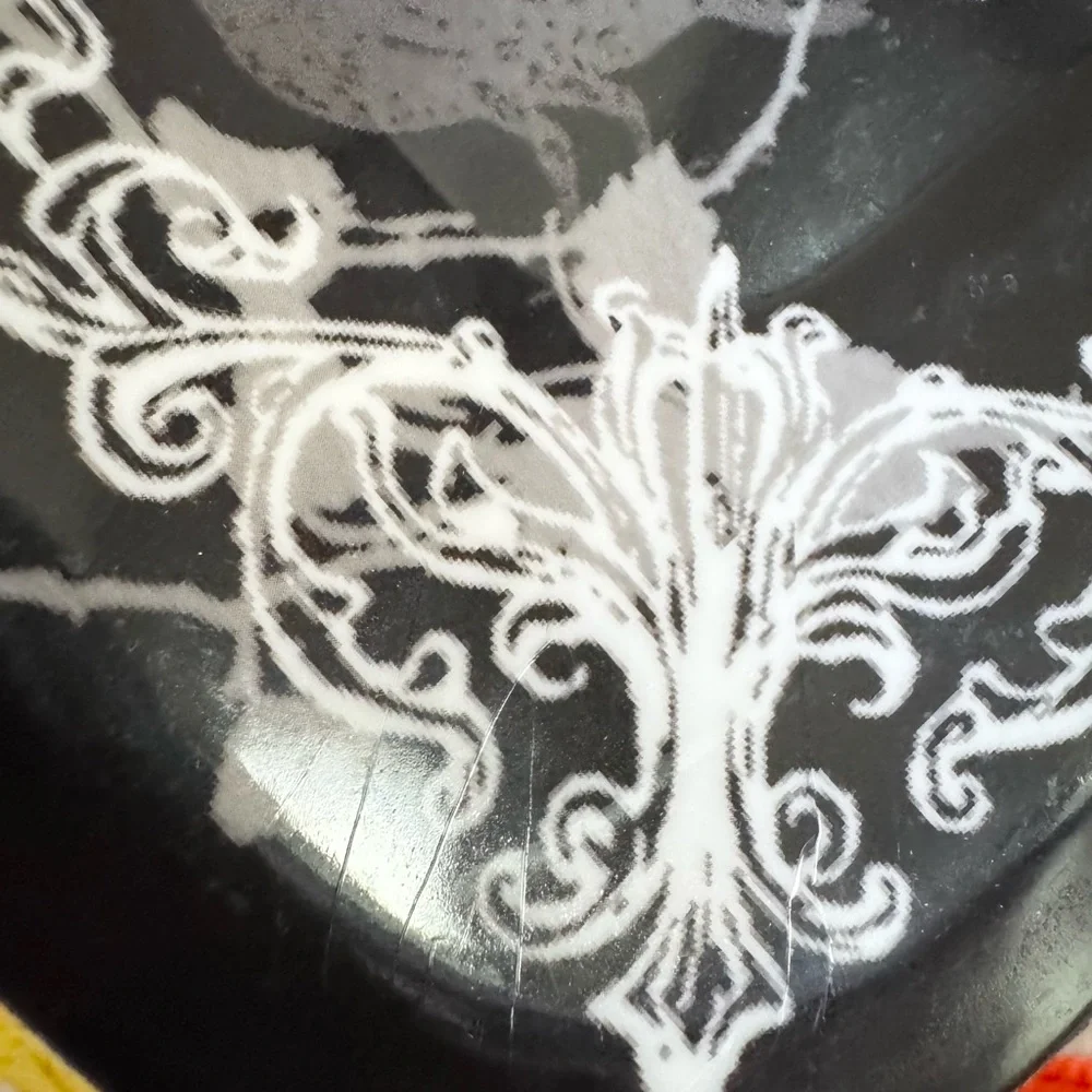 Amscan Halloween Skull Plastic‎ Square Plates